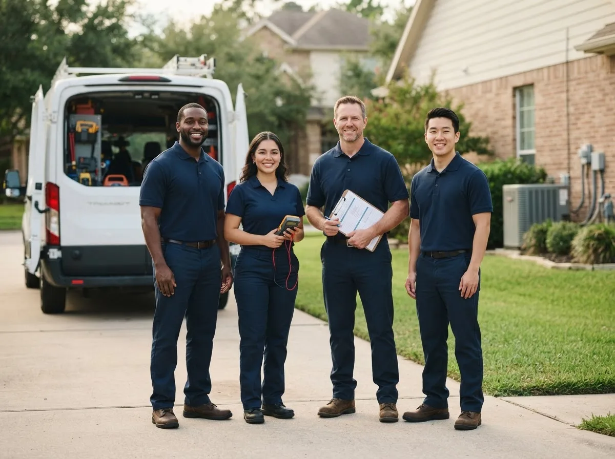 Certified HVAC technician near Rosenberg, TX